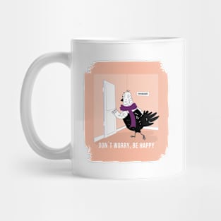 The bird took care of its mental health Mug